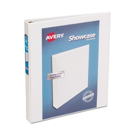 Avery Dennison BNDR, ECONOMY VIEW 1IN, WHT 19601